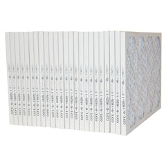 16x25x1 Furnace Filter MERV 6 Pleated Filters. Case of 24