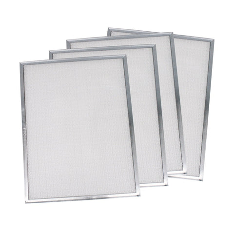 Fantech 40482 Washable Alu Mesh MERV 3 HRV / ERV Filter Kit - Size 15 x 11.5 Inches - Set of 4