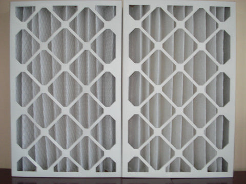 20x24x4 Furnace Filter MERV 8 Pleated Filters. Case of 4