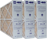 Clean Comfort 16x25 MERV 11 Part # AMP-11-1625-45. Actual Size Written on Filter 16" x 25" x 4.5" Actual Measured Size 15 3/4" x 24 3/4" x 4 3/8". Case of 3