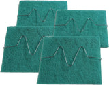 65‐160 Lifebreath HRV Filters, Synthetic Media WITH METAL CLIPS- Set of 4 - MADE IN CANADA