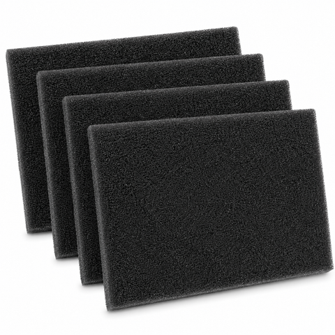 16032 Air Exchanger Filter Replacement Compatible with Venmar AVS & VanEE 60H HRV Air Exchanger, Washable Foam Filters 10.5"x6.75"x0.5" - 4 PACK