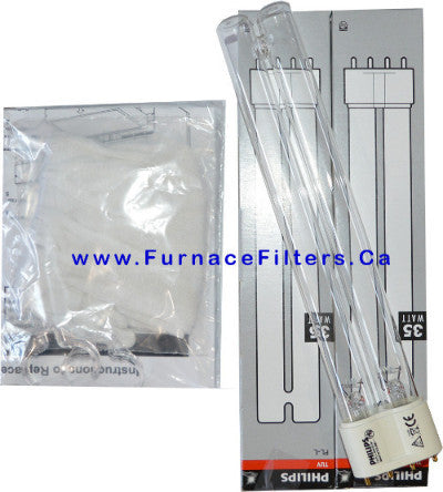 DM900-0191 UV Lamps for DM900 Hepa Air Cleaner. Package of 2