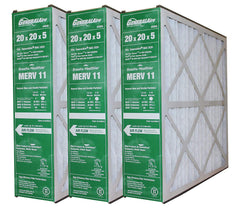 York 20x20x5  Part # S1-MAC202005 or GF4531 / 4556 MacTwenty, 20x20x5 MERV 11. Package of 3