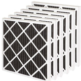 Aerostar 20x20x1 Odor Eliminator Furnace Air Filters with Activated Carbon - Case of 6