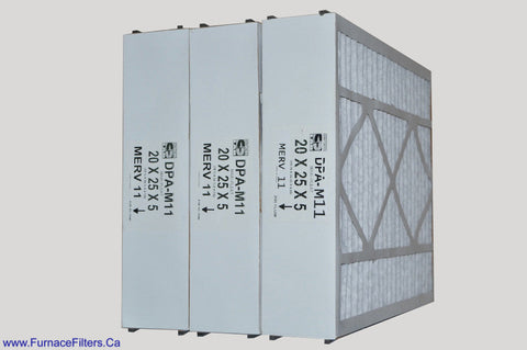 Trion/Air Bear 4501 Aftermarket 20x25x5. Actual Size 19 5/8" x 24 3/16" x 4 15/16" MERV 11. Case of 3.